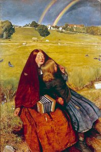 盲目の少女 作： John Everett Millais