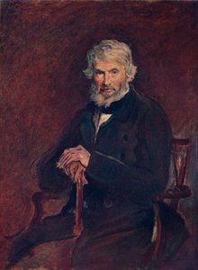 トーマス・カーライル、1877 1906 作： John Everett Millais