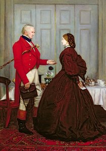 Trust Me、1862（油） 作： John Everett Millais