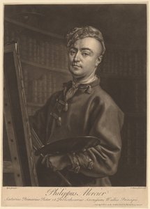 フィリップ・メルシエ 作： John Faber II after Philip Mercier