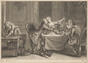 放蕩息子と娼婦 作： John Faber the younger