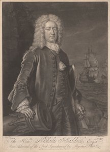 O Honorável Nicholas Haddock, esq. 作： John Faber the younger