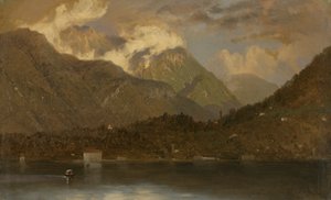 コモ湖 作： John Ferguson Weir