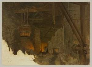 West Point Foundry、コールドスプリング、ニューヨーク 作： John Ferguson Weir