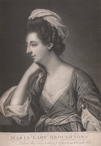 マリア、レディ ブロントン (d. 1785)