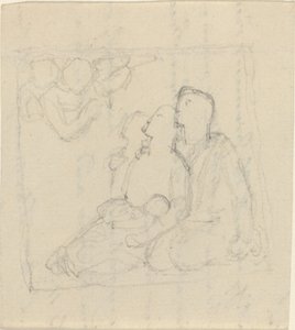 天使が語る家族 作： John Flaxman