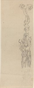 ヘスパーのリンゴを集める三美神を表す燭台のデザイン 作： John Flaxman