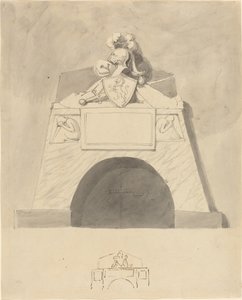 モニュメントのデザイン 作： John Flaxman