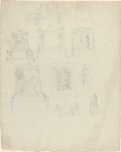 モニュメントのデザイン 作： John Flaxman