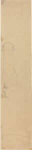 左向きの横顔とモニュメント 作： John Flaxman