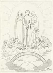 信仰、希望、慈善 作： John Flaxman