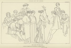 ヘソイドとミューズ 作： John Flaxman