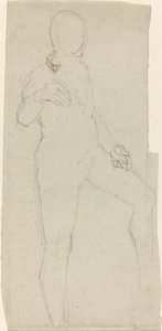 現代的なドレスを着た男性像 作： John Flaxman