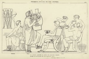 求婚者へのフェミウスの歌 作： John Flaxman
