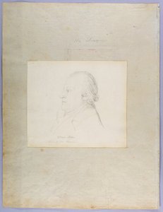 ウィリアムブレイクの肖像、c.1804（グラファイト） 作： John Flaxman