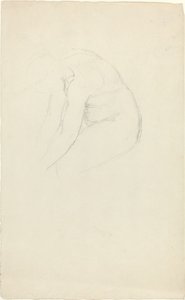 前屈みの着座像 作： John Flaxman