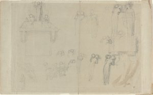 学習シート [表と裏] 作： John Flaxman