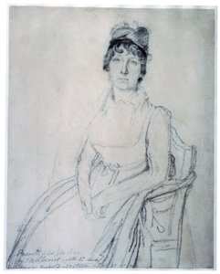 Eliza Soaneのスケッチ、1800年頃 作： John Flaxman