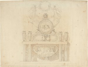 バッキンガム宮殿の装飾のための研究 作： John Flaxman