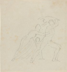 「アタマスの怒り」の習作 作： John Flaxman