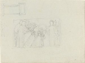 聖職者の記念碑のための習作 [表裏] 作： John Flaxman