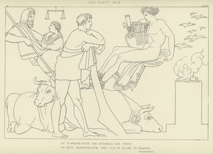 幸せな男 作： John Flaxman