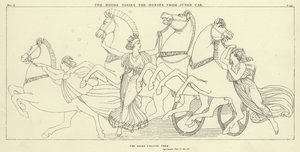 ジュノの車から馬を奪う時間 作： John Flaxman