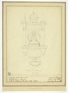 ローレンス・ハンフリー博士の記念碑 作： John Flaxman