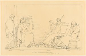 デモドクスの歌 作： John Flaxman