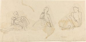 三人座像 作： John Flaxman