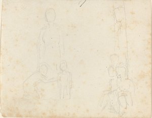 図の 2 つのグループ 作： John Flaxman