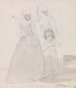 2 人の女性と 1 人の子供