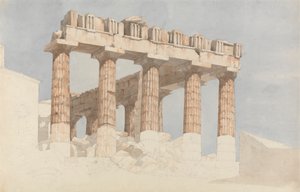 パルテノン神殿の東端と南端 作： John Foster