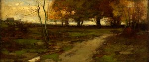風景、カリフォルニア州。 1880～1890年。 作： John Francis Murphy