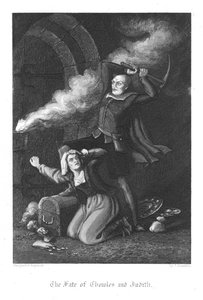 ウィリアムハリソンエインズワースによるオールドセントポールのシーン、1855 作： John Franklin