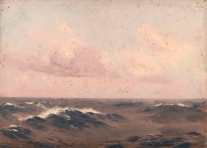 海景 1900年頃 油彩・キャンバス 作： John Fraser
