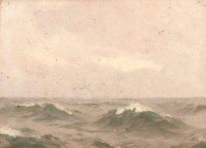 海景 1900年頃 油彩・キャンバス 作： John Fraser