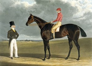 バーミンガム」、セントレガーの勝者 作： John Frederick Herring Snr