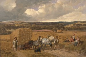収穫 作： John Frederick Herring