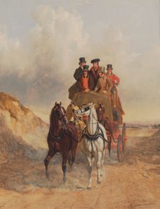 Royal Mail Coach tiellä 作： John Frederick Herring