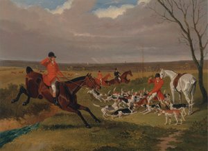 サフォークハント：死 作： John Frederick Herring