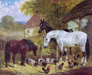農場 作： John Frederick Herring Senior