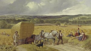 収穫、1857 作： John Frederick Herring Senior