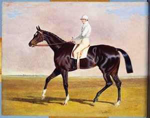 ルセッタ」とJ.ロビンソンアップ、1834年 作： John Frederick Herring Senior