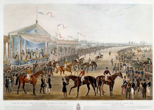 1841年のシャンティイのジョッキー・クラブ賞 ジョン・フレデリック・ヘリング（1795-1865）によるプリント 作： John Frederick Herring Senior