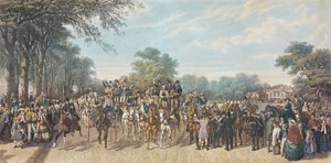ダービーからの帰還、1862 作： John Frederick Herring Senior
