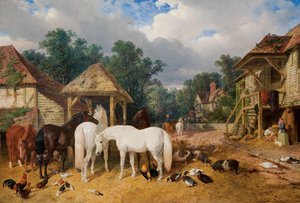 農場、1860 作： John Frederick Herring Senior