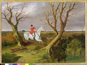 サフォーク・ハント-ゴーン・アウェイ 作： John Frederick Herring Senior