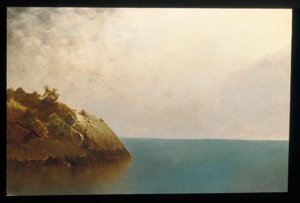 霧の空、1872年。 作： John Frederick Kensett