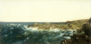 海岸のシーン 作： John Frederick Kensett